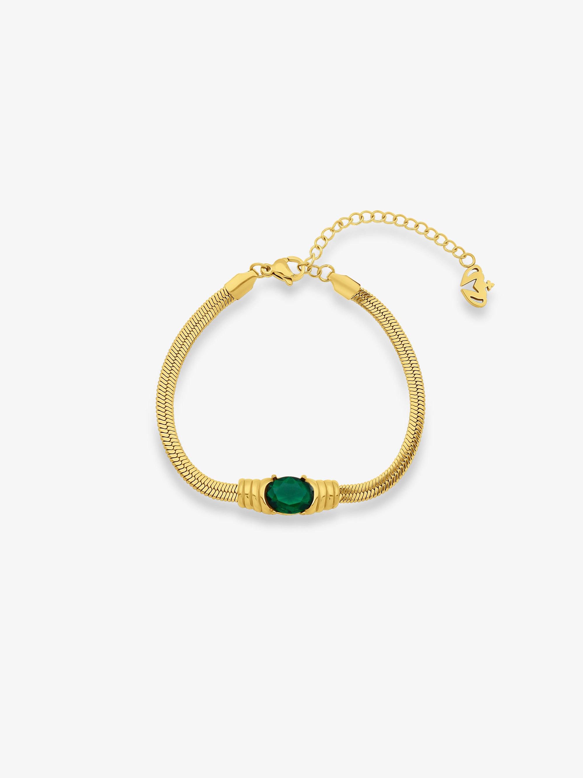 Emeralda Snake Bracelet