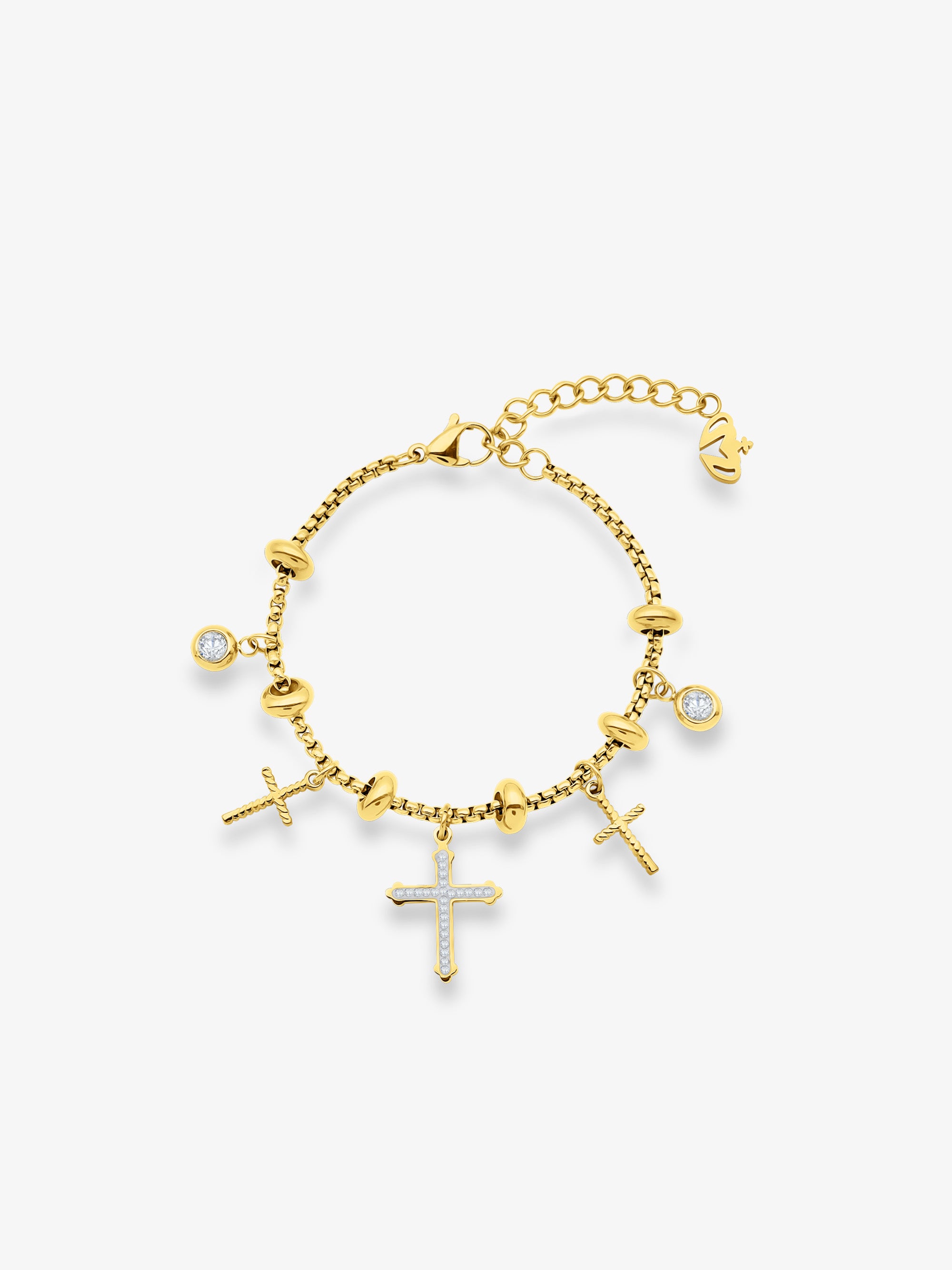 Abbey Cross Bracelet