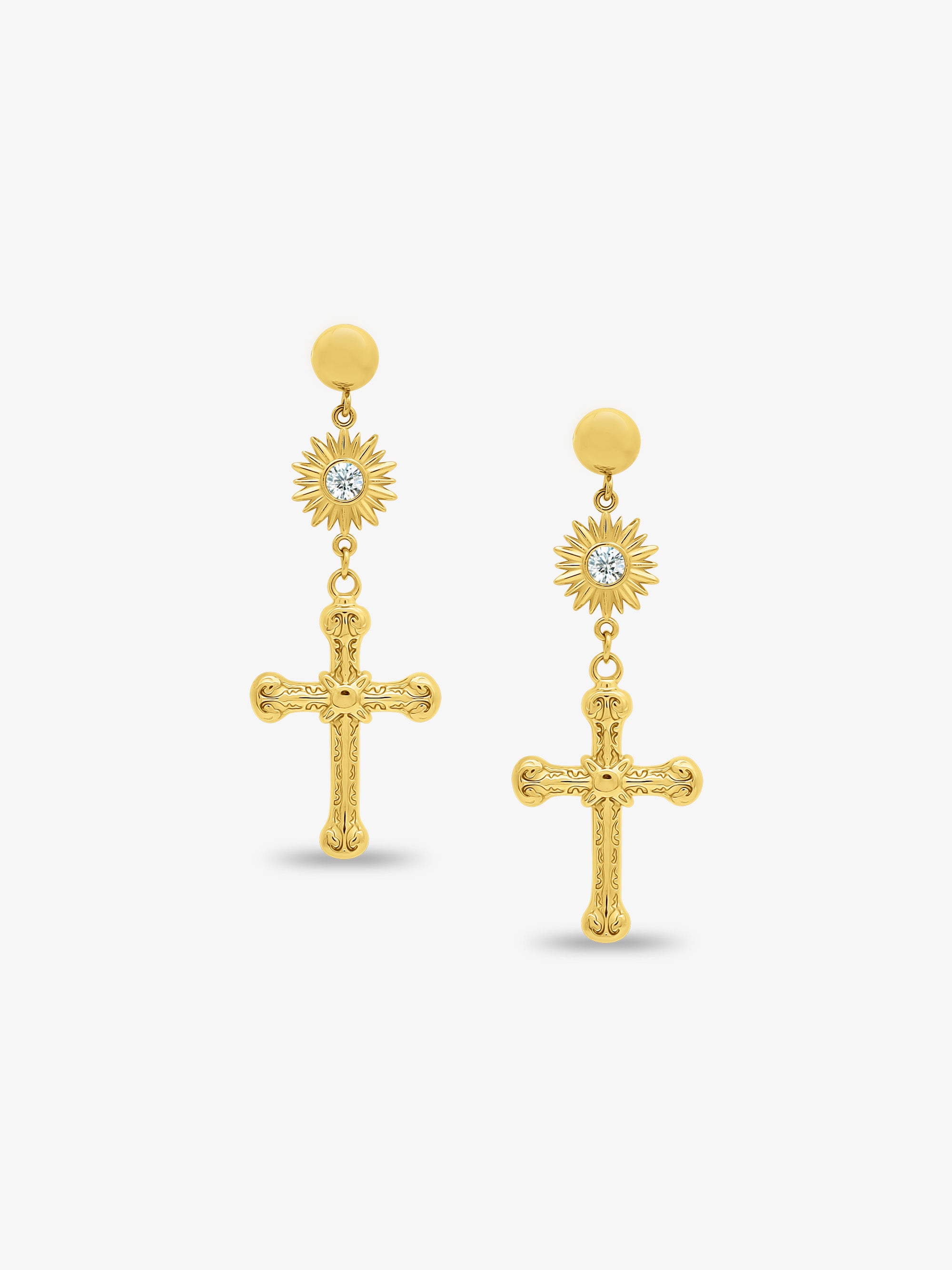 Aurelia Cross Earrings