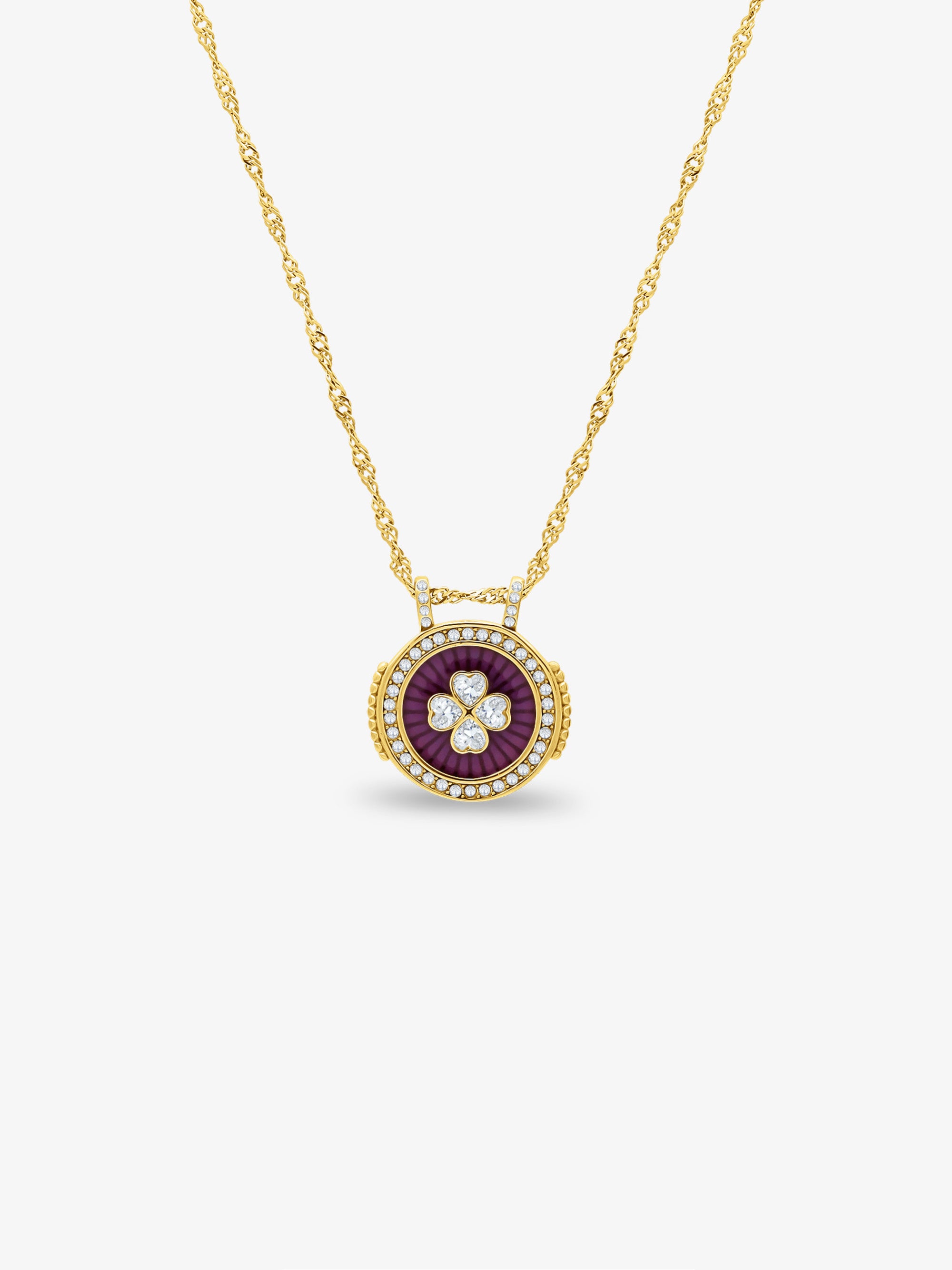 Aya Lucky Clover Necklace