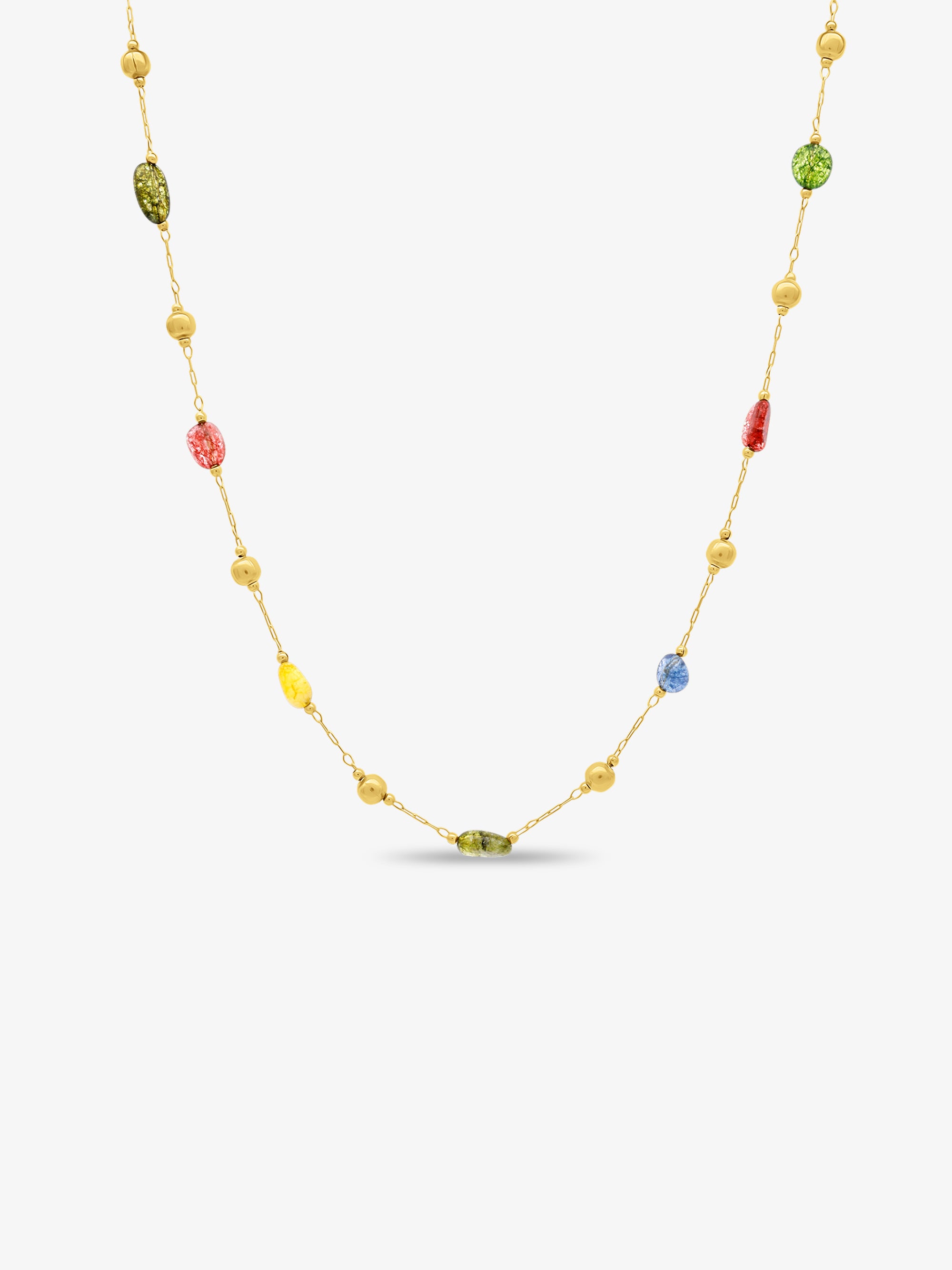 Beth Multicolour Stone Necklace